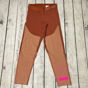 Nike Pro Dri Fit Girls Size Small Leggings